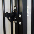 Protectoral D Latch and Striker Pack - 4 Pack - Powder-Coated Steel - Rust Resistant - SuperSaverAU - view 2