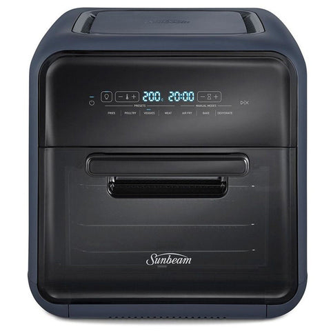 Sunbeam FlexiFry 10L Air Fryer Oven - Blue, 2000W, Air Fry, Bake and Dehydrate - AFP5100BL