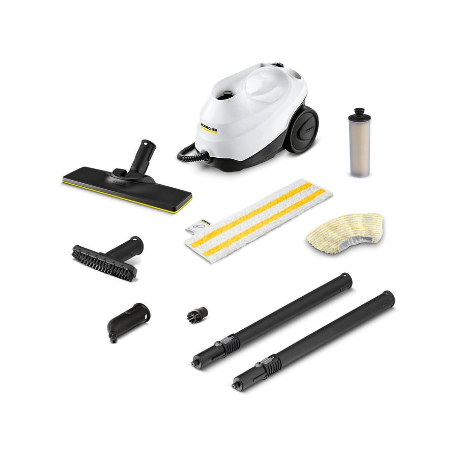 Kärcher SC3 White Steam Cleaner - 3.14kg - Quick Heat-Up - Hard Floor Kit - SuperSaverAU - view 1