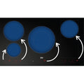Beko 90cm Induction Cooktop - Black Ceramic Glass, 5 Zones, IndyFlex Zone, Touch Controls - BCT901IGN
