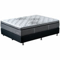 A.H. Beard Domino Amsterdam Medium Queen Mattress - Conforma Coil 5 Zone - Gel Memory Foam - DOAMSMMQUE