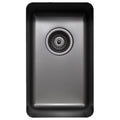 Titan single bowl kitchen sink - matte gunmetal finish, AISI316 stainless steel, 25 year warranty - TSGM28