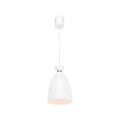 Brilliant Minca Pendant Light - 16cm - White - DIY Installation - Metal Shade - SuperSaverAU - view 2