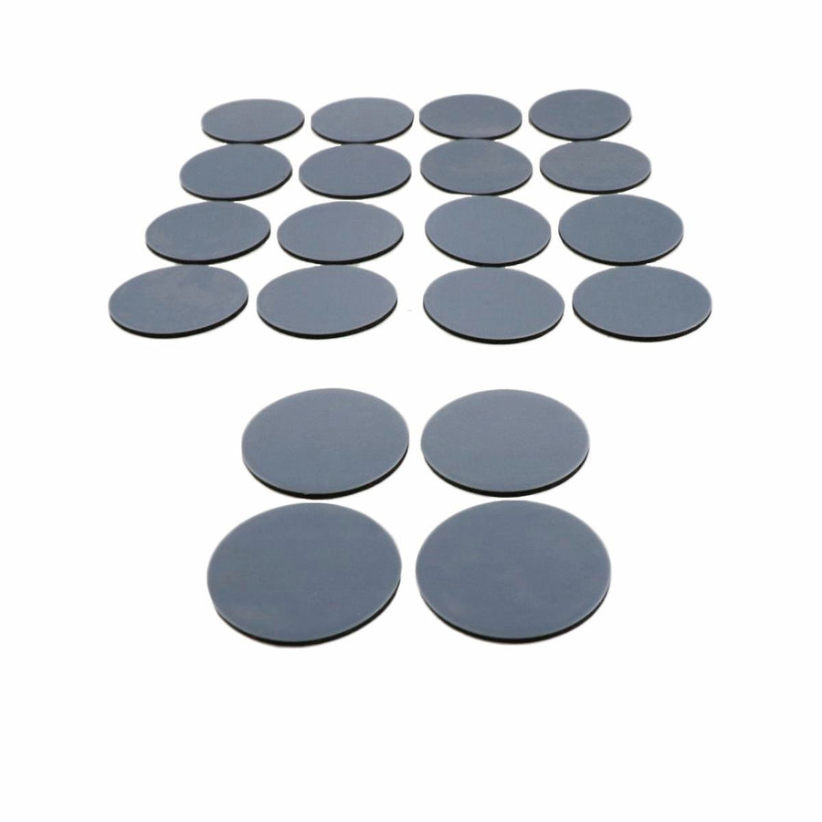 Surface Gard Self Adhesive Slider - 25mm - PTFE - Easy Movement - 20 Pack - SuperSaverAU - view 1