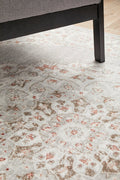 Rug Culture Emotion Large Rug 290x200cm - Multi-coloured Power Loomed Polyester - Jute Weft - EMO77ROSE290X200