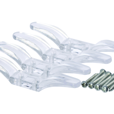 Dreambaby Blind Cord Safety Wraps 4 Pack Transparent Cord Tidy