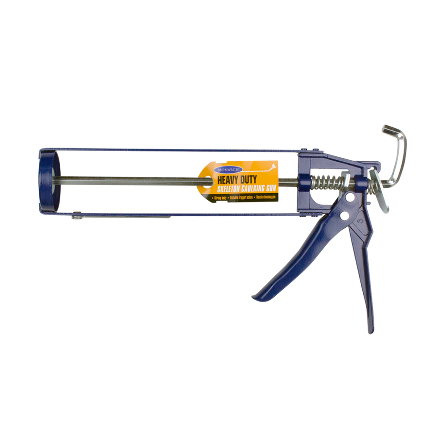 Monarch Heavy Duty Caulking Gun - 55mm Powder Coated Steel - Easy Use - SuperSaverAU - view 1