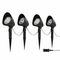 Brilliant Westbury LED Garden Light Kit 4 Pack - 1W - Black - 16m Cable - SuperSaverAU - view 1