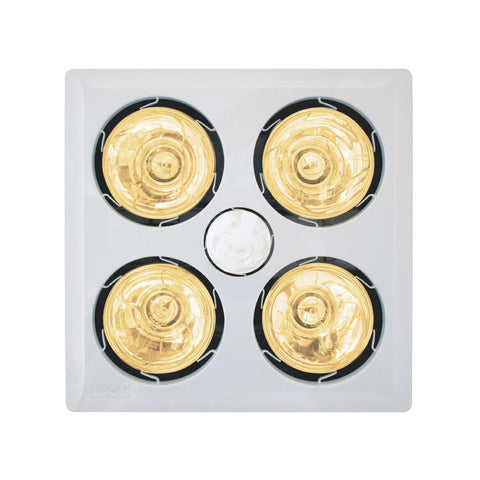 IXL Tastic Sensation - 4 x 275W - Plastic - Bathroom Heat Fan Light - SuperSaverAU - view 1