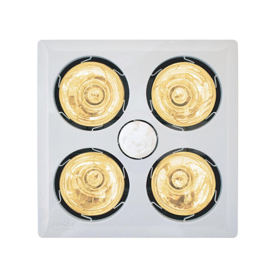 IXL Tastic Sensation - 4 x 275W - Plastic - Bathroom Heat Fan Light - SuperSaverAU - view 1