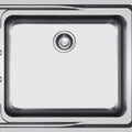 Franke Aton single bowl sink with left hand drainer 36L - 18/10 stainless steel - ANX211LHD