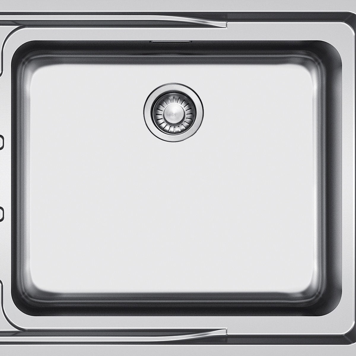 Franke Aton single bowl sink with left hand drainer 36L - 18/10 stainless steel - ANX211LHD