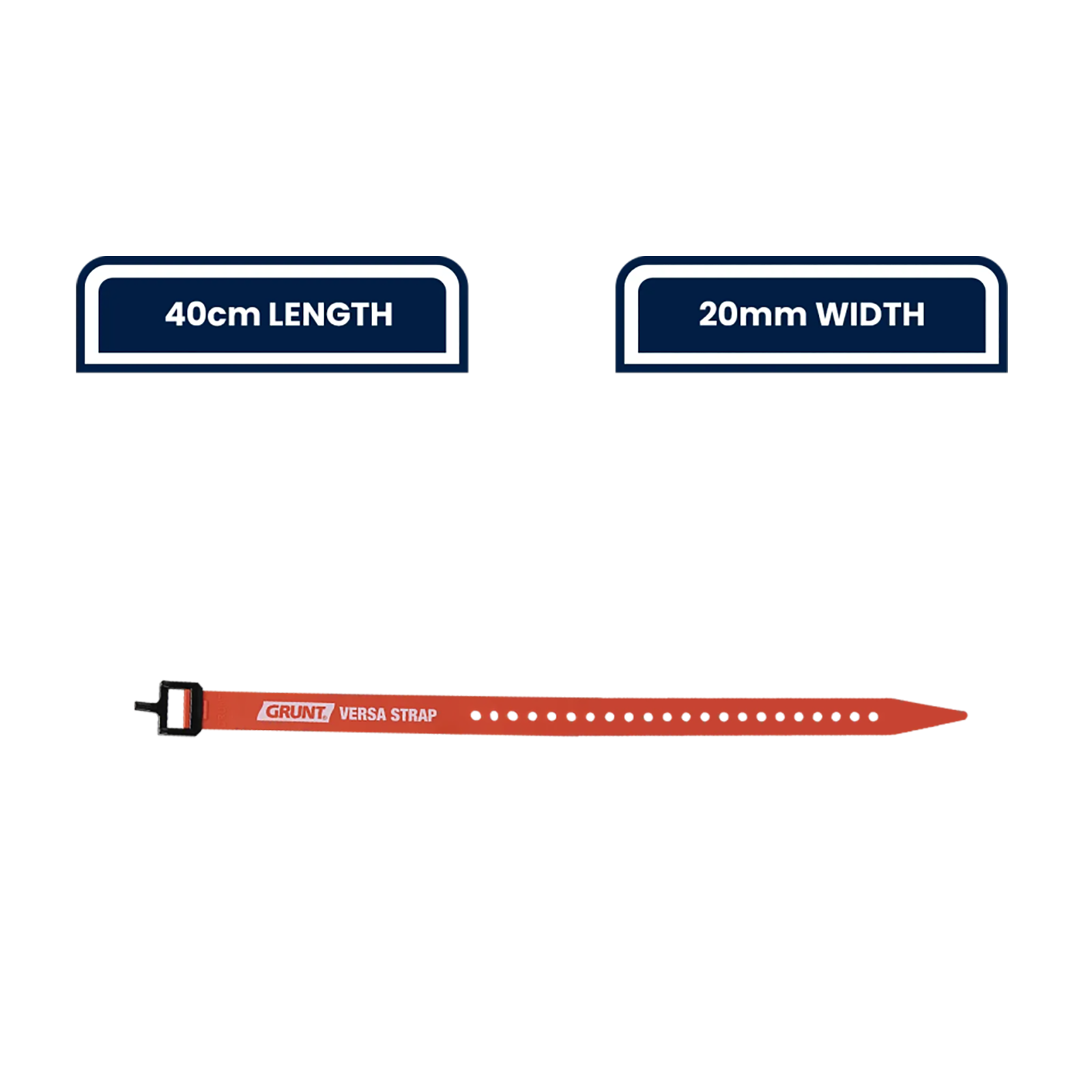 Grunt 20mm x 40cm Thermoplastic Versa Strap