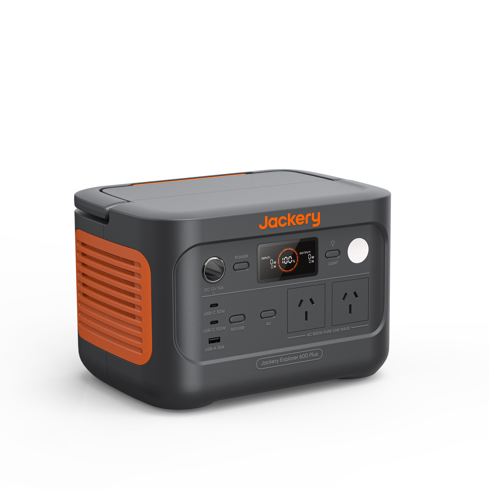 Jackery 600 Plus 600W Portable Power Station - Black