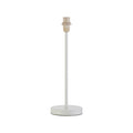 Verve Design Mardin 36cm Lamp Base AM660WE, E14 In-Line Switch, White Metal