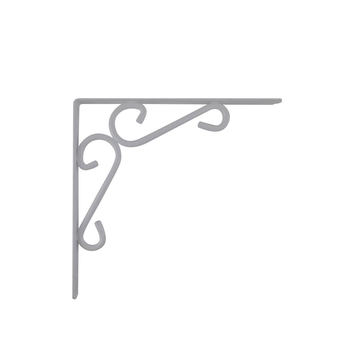 Carinya Scroll Stayed Bracket - 250 x 200mm - Powder Coated Steel - 200kg Capacity - SuperSaverAU - view 2