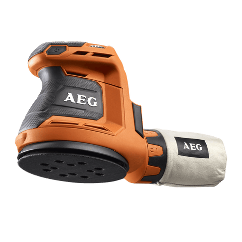 AEG 18V 125mm Random Orbital Sander BEX18-125-0 Cordless Skin Only, Variable Speed 11000RPM