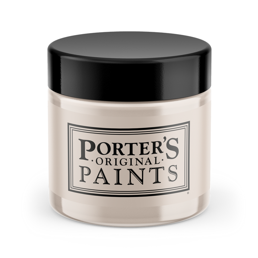Porter S Paints 100ml Eggshell Finish Paint Sample Pot - Himalayan Salt - Washable, Low Odour - SuperSaverAU - view 1