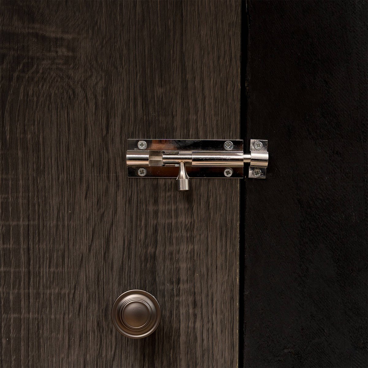 Taskmaster 75mm Chrome Plated Barrel Bolt - Solid Brass Security Solution - SuperSaverAU - view 3