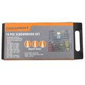 Craftright 19 Piece Screwdriver Set - Steel - 19 Tools - Easy Storage - SuperSaverAU - view 2
