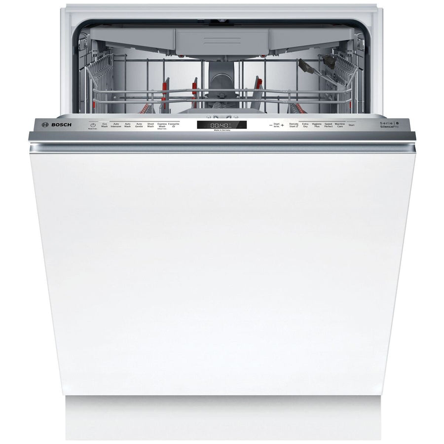 Bosch 60cm Series 8 Integrated Dishwasher - 15 Place Settings, Zeolith PerfectDry, TimeLight - SMV8ZCX02A