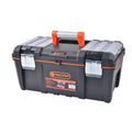 Tactix 535mm Tool Box with Aluminium Handle and Steel Latches, Polypropylene