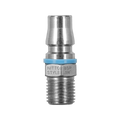 Powerfit Nitto Style Male Plug - ¼" - Solid Steel - 150PSI - SuperSaverAU - view 1