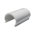 Holman 25mm Ezyfit PVC Snap Clamp - White - 25mm - 5 Pack - SuperSaverAU - view 1