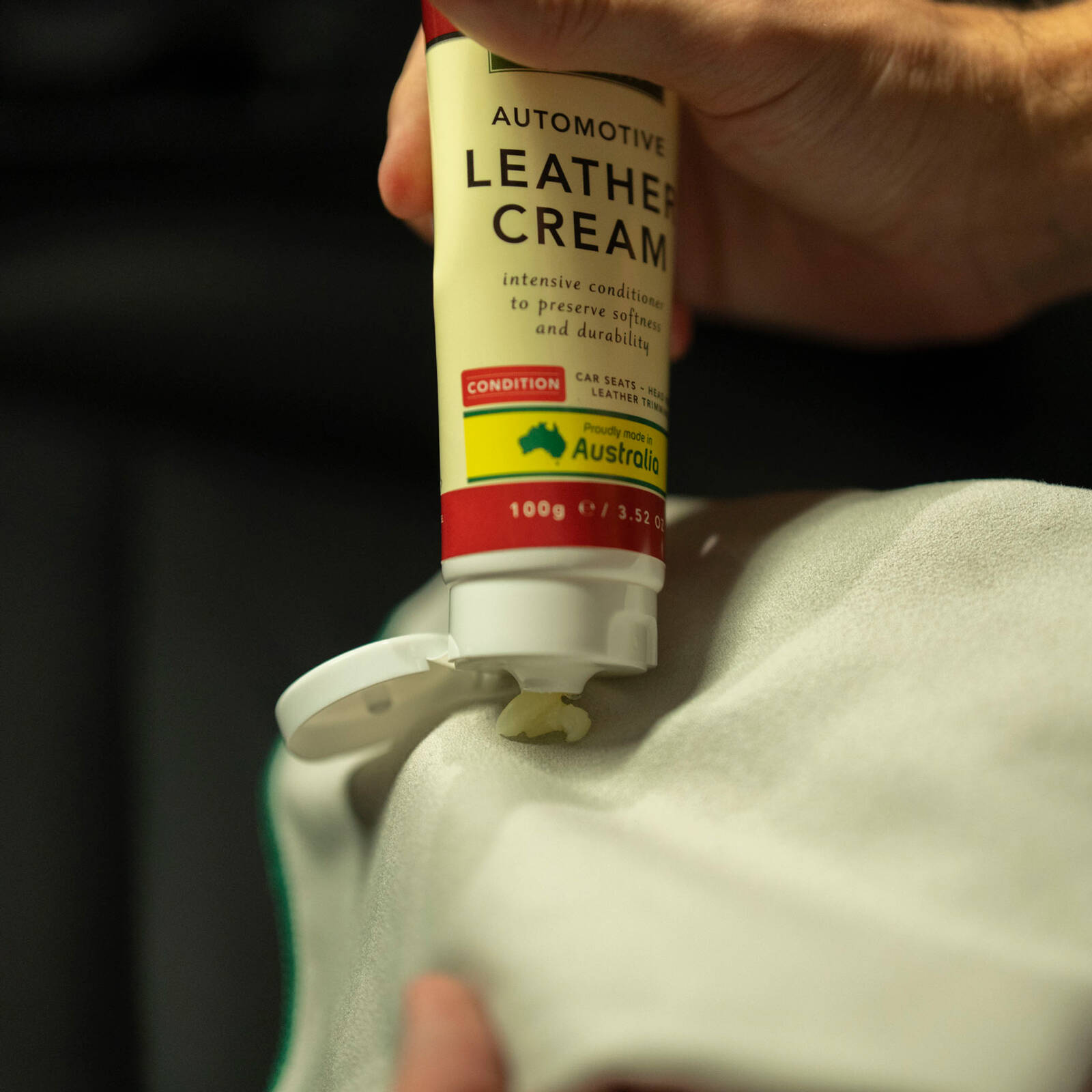 Oakwood 100g Natural Automotive Leather Cream