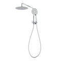 Mondella Resonance Chrome 5 Function Hand Shower & 1/2 Twin Shower Set, 304 Stainless Steel, 9L/min WELS 3 Star