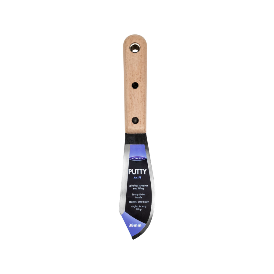Monarch Putty Knife - 38mm - Stainless Steel - Heavy-Duty Scraping - SuperSaverAU - view 1