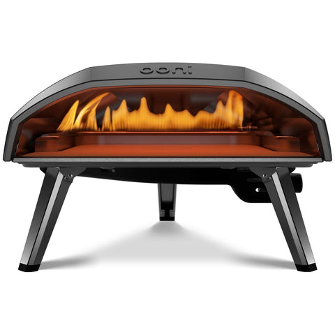 Ooni Koda 16 gas powered pizza oven - 16 inch cooking surface, L-shaped flame, folding legs - UU-P0D500