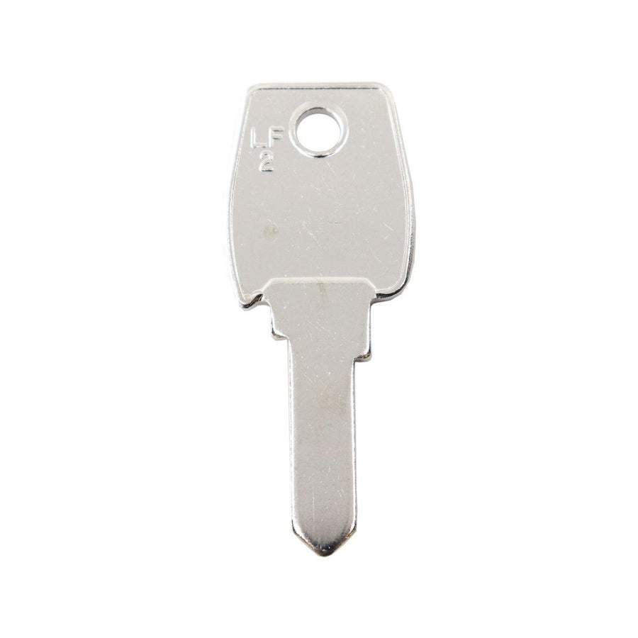 Ehi lf2 Silver Blank Key - Nickel Plated Brass - Key Duplication - SuperSaverAU - view 1