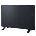 Rinnai 1500W Black Glass Electric Panel Heater - Wi-Fi Control, IP24 Rating, Remote Control - BEPH15DTWF