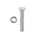 Pinnacle M8 x 50mm Stainless Steel Hex Bolt and Nut - 2 Pack