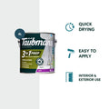 Taubmans 3 In 1 White 4L Interior & Exterior Primer Undercoat & Sealer, Water Based