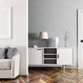 Gainsborough Mode Smart Lever Lock, Graphite Zinc Alloy, App Controlled & Waterproof