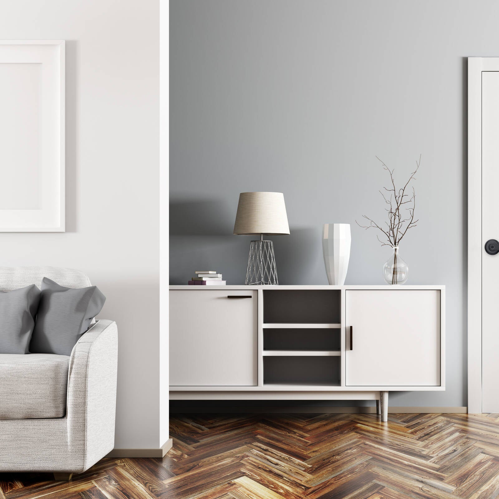 Gainsborough Mode Smart Lever Lock, Graphite Zinc Alloy, App Controlled & Waterproof