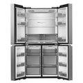 Haier 682L Quad Door Fridge Freezer - Satina - 5 Star Energy Rating - Wi-Fi - HRF690YS