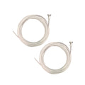 Gallery@Home 25kg Nylon Wire 2 Pack - Clear, Near-Invisible Picture Hanging Wire