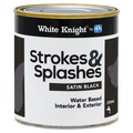 White Knight Strokes and Splashes - 250ml - Water Based - Quick Drying - SuperSaverAU - view 1