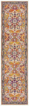 Rug Culture Babylon Medium Multi-coloured Runner Rug 300X80CM - Power Loomed - BLN-207-MULT-300X80