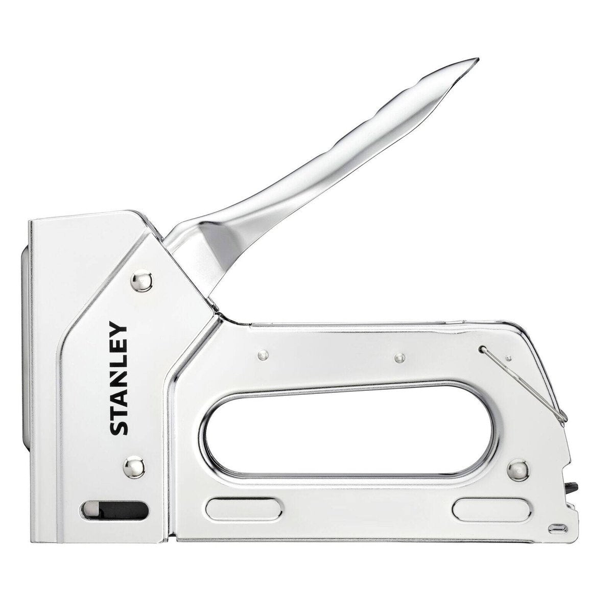 Stanley Heavy Duty Steel Staple Gun - 200mm x 40mm x 270mm - Anti-Jam Mechanism - SuperSaverAU - view 2