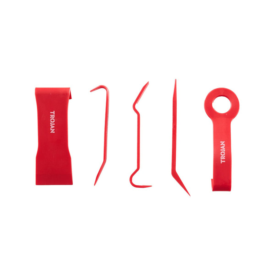 Trojan 5 Piece Trim Removal Kit - Nylon Tools - 280mm x 30mm x 310mm - SuperSaverAU - view 1