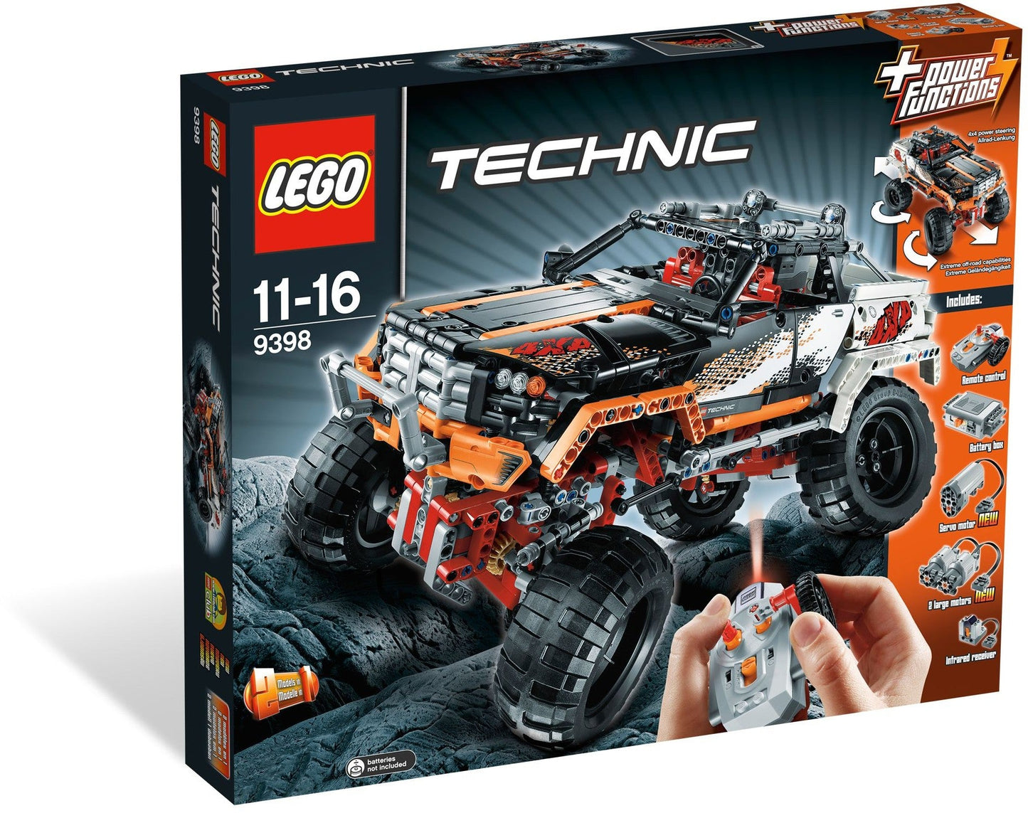 LEGO 9398 Technic 4 x 4 Crawler- Auzzi Store