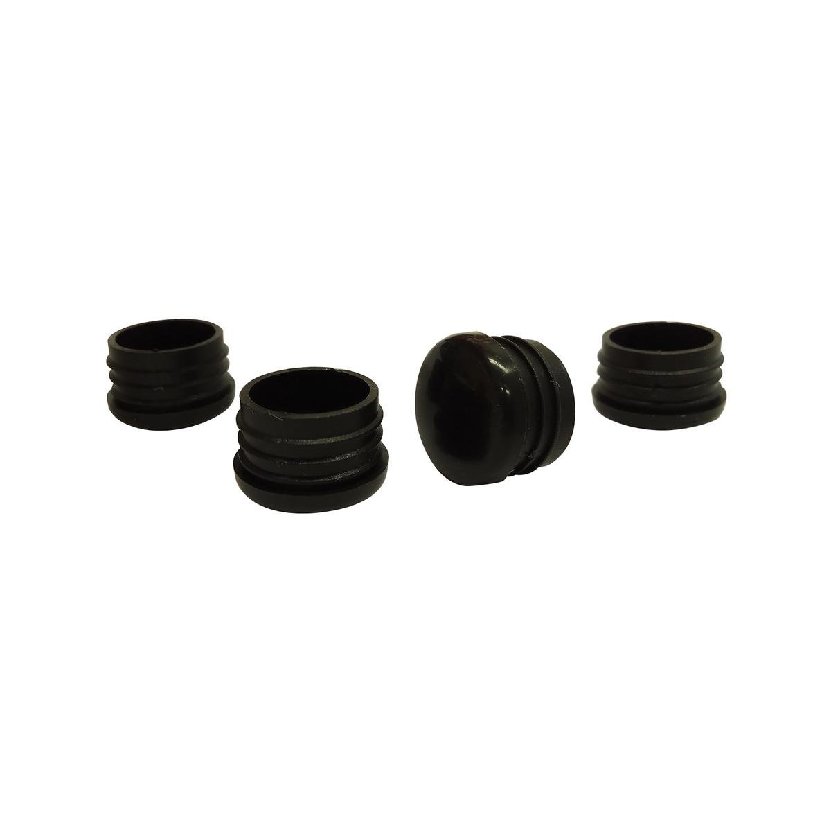 Surface Gard Chair Tip 25mm Black Plastic 4 Pack Easy Glide - SuperSaverAU - view 1