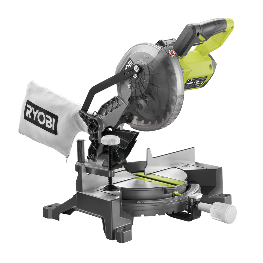 Ryobi 18V One Mitre Saw Tool Only - 184mm - Compact Lightweight Design - SuperSaverAU - view 1