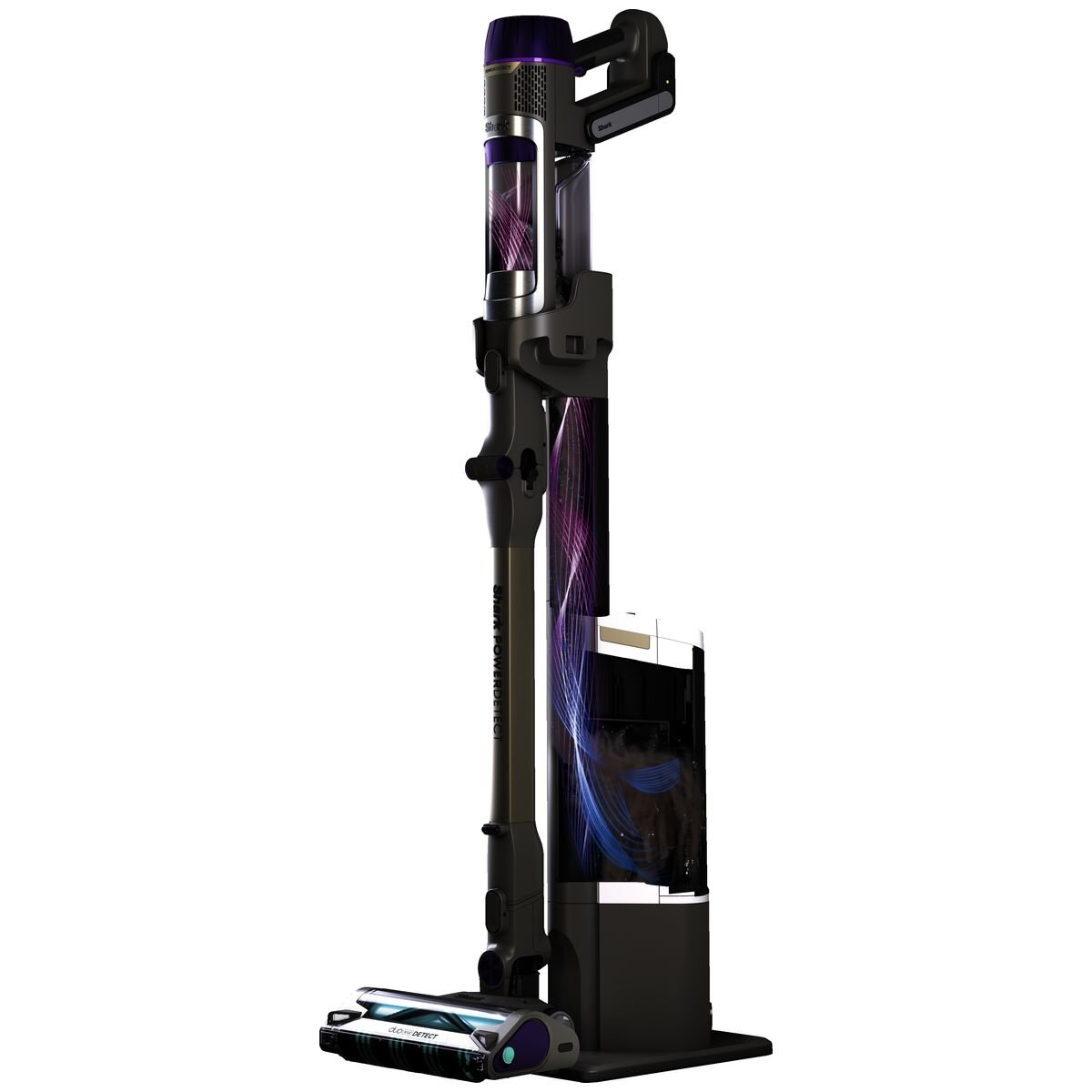 Shark Cordless PowerDetect Clean and Empty System - up to 70 minutes, dirt detection, brass finish - IP3251
