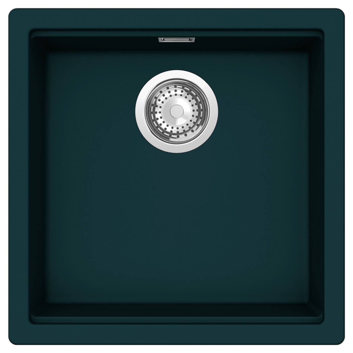 Abey Kiruna Single Bowl Sink - 15L Ivy Green Granite, Topmount or Undermount - KN-100IVY