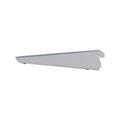 Flexi Storage Home Solutions Double Slot Bracket 220mm Steel White - SuperSaverAU - view 1